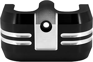 HDBUBALUS Motorcycle Coil Cover Ignition Coil Cover Fit For Harley Softail 2018-later models Black & White