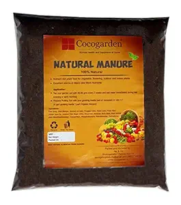 Cocogarden Natural Manure Organic Fertilizer for Home Plants, 5 kg