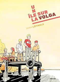 jaquette livre Une île sur la Volga