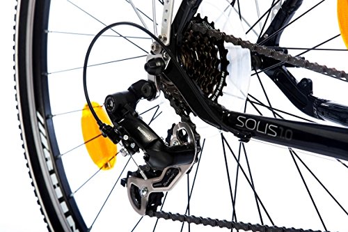 Tretwerk Solis 1.0 Comfort 28 Zoll Trekkingrad Schwarz (2017) - 7