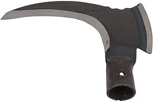 SEPTPENTA Guadaña Herramienta de Jardín para Acero de Alto Manganeso, Relajado Cómodo Resistencia a la Fractura Acero de Alto Manganeso Doble Hoz, Guadaña Doble Multifunción Herramientas Jardinería(No handle)