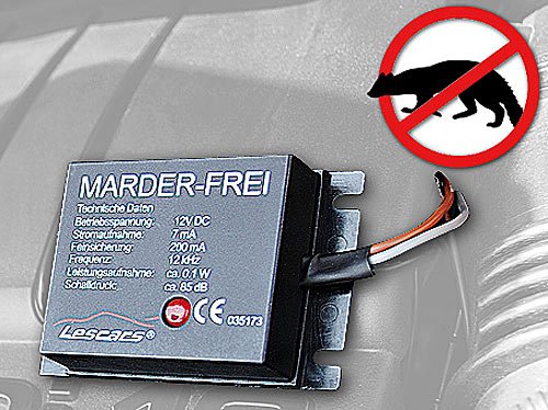 Lescars Marder-Abwehr für den einfachen Einbau im Pkw - 2