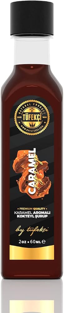 By Tüfekçi Karamel Aromalı Şurup, 60 ml