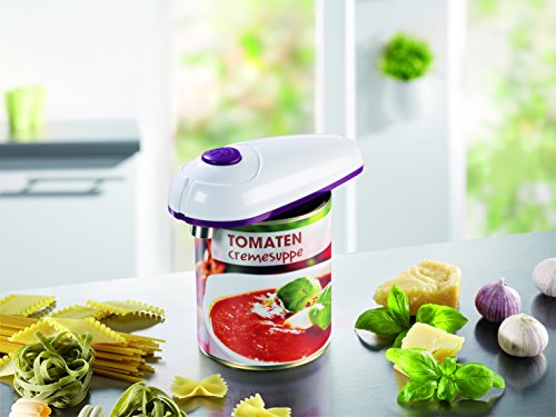 TV Das Original 01239 Gourmetmaxx Dosenöffner vollautomatisch, weiß / lila - 2