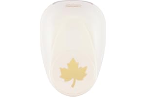 Vaessen Creative Perforatrice Foglia d'Acero, Maxi, L, Grande Fustellatrice per Carta, per Progetti Fai da te, DIY Scrapbooking e Creazione di Biglietti