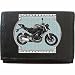 Produktbild Yamaha MT 125 Schwarz Klassek Leder Schlüsseletui Schlüsselleiste mit Haken Motorrad Bike Zubehör Geschenk mit Metall Box NICHT OFFIZIELLE YAMAHA Produkte