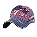 Produktbild Tukistore Washed Cotton Baseball Cap Frauen Männer Bestickt Einstellbare Baseball-Mütze Snapback Outdoor Sports Sonnenhut