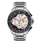 Ferrari – 830085 – Armbanduhr – Quarz Analog – Zifferblatt Silber Armband Stahl Silber