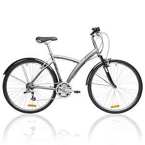 B'twin 500 Hybrid Bike - Grey : Amazon.in: Sports, Fitness \u0026 Outdoors