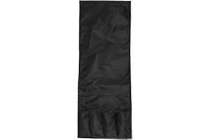 YOSOO 4 Pochettes De Rangement Organisateur Sac Suspendu Pour Sofa Lit Canapé Fauteuil Porte-poche De Télécommande Pochette Pliée (Couleur : Noir)