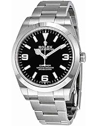ROLEX EXPLORER 39MM STAINLESS STEEL WATCH BLACK DIAL 214270 UNWORN