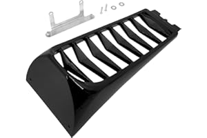 HCmotorku Copri radiatore inferiore per moto per moto Moto Softail Street Bob Fat Bob Breakout FXBB FXFB FXBR FXBRS 2018-2023 Nero lucido