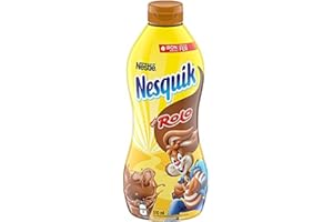 NESCAFÉ Nestle Nesquik Rolo Syrup Mix 510 ml, 18 onzas, hecho en Canadá