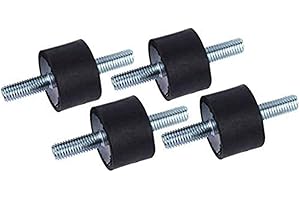 ENERJARY Soportes de Goma Amortiguador Antivibración Silentblock Bobinas Compresor de Aire M8 30 * 20