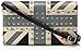 Produktbild poodlebag Funkyline-Flag-Saturday Clutches Abendtasche UK Flagge Union Jack 24x6x16 cm (B x H x T) Schwarz/grau/weiß 3FL0115SAUKT