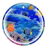 Mit Unterwasserweltmustern und lebendigen Szenen ist es angenehm für das Auge, und sowohl Erwachsene als auch Kinder werden es mögen.