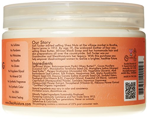 Shea Moisture Coconut und Hibiscus Curl Enhancing Smoothie, 1er Pack (1 x 340 g) - 2