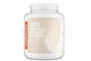 ‎WORLD'S FOOD NUTRITION WFN Approved Rice Pudding - Natural - 3 kg - Instant Reispudding ohne Zusätze - Produziert & Laborgeprüft in Deutschland