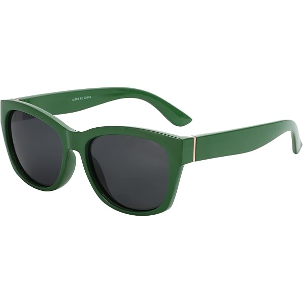 Lunettes De Soleil Polarisées ZENOTTIC Femme - Format Œil De Chat Vintage - UV400 - Cadre Oversize