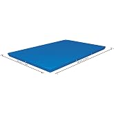 Bestway Flowclear Swimming Pool Cover for Rectangular Steel Pro Pools, Multiple Sizes