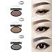 TOPBeauty Beauty Cosmetics Long Lasting Eyebrow Powder Women Eyebrow Stamp Palette Makeup Tool Straight Grey