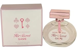 Antonio Banderas Her Secret Game Eau de Toilette Spray for Women, 2,7 oz by Antonio Banderas