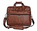 Handcuffs Men 12.5 litres rust colour Leather/ Office Bag 16 Inch (32) RS.1699.00