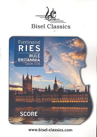 Grandes Variations sur Rule Britannia op.116 : für Klavier und Orchester Partitur