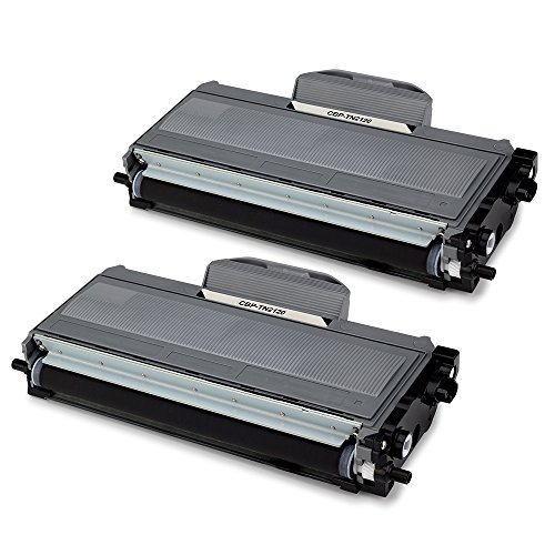 JARBO 2xSchwarz Ersatz für TN2120 Tonerkartuschen für HL-2140 HL-2150 HL-2150N HL-2170 HL-2170W DCP-7030 DCP-7040 DCP-7045N MFC-7320 MFC-7340 MFC-7345DN MFC-7440N MFC-7840W