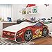 Produktbild Relita BK2425134 Autobett Car, Holzwerkstoff, rot / weiß, 85 x 172 x 50 cm