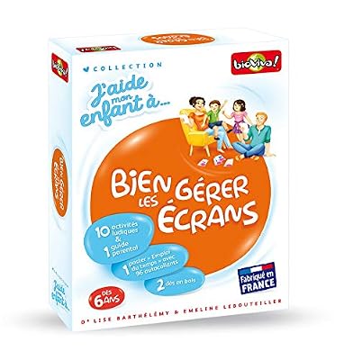 Bioviva-203050-J'Aide Mon Enfant à Bien gérer Les écrans, 203050, Multicolor