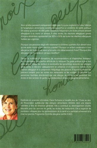 Book's Cover of Vivre avec les allergies alimentaires