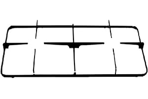 FIGEVIDA Rejilla de cocina de gas apta para Rex Electrolux Zoppas cm 44,6 x 22,2 negra P 4465