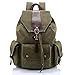 Produktbild PANGOIE Rucksack Herren Canvas Bag Casual Vintage Umhängetasche Outdoor-Klettern Tasche,MilitaryGreen-OneSize