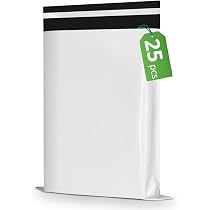 100 Enveloppes Plastique XXL 550x770mm - Opaques Étanches - Expédition Gros Objets - 60 Microns