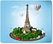 Produktbild Mauspad / Mouse Pad aus Textil mit Rückseite aus Kautschuk rutschfest für alle Maustypen Motiv: Paris Frankreich Eiffelturm mit Heißluftballon[10]