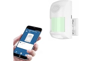 Yueyang Tuya WiFi PIR Sensor de movimiento Detector infrarrojo inalámbrico Sensor de alarma antirrobo Vida inteligente Compatible con control TUYA APP