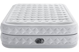 Intex 64490ND - Materasso Dura-Beam Supreme Air-Flow Autogonfiante, 152x203x51 cm