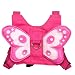 Urassistant Baby Safety Harness Belt Backpack Style Walking Belt Child Kid Leash Helper Strap (Pink)