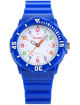 Kinder quarzuhr Wasserdicht Élégant Student Watch Mädchen Einfache Mode-uhr-D