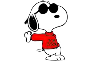 EDVOYNLM Snoopy Woodstock Peanuts Comics - Pegatinas para coche, 2 unidades, diseño de Snoopy Woodstock