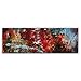 Produktbild Kunstbruder Abstrakt Art Ayako (Div. Größen) - Kunst Druck auf Leinwand 60x180cm