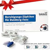 Beruhigungs-Zäpfchen für MSV-Fans | Lakritz Zäpfchen zur Anwendung bei Niederlagen, Gegentoren & Abstiegsangst