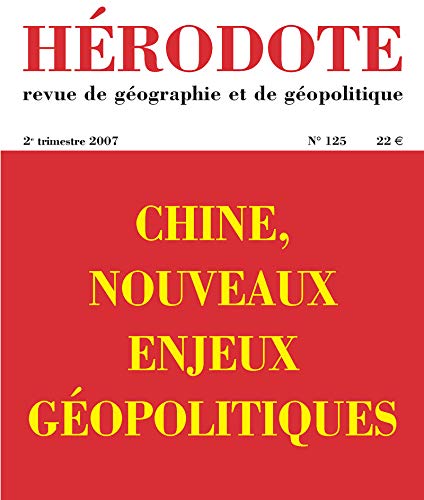 Chine, nouveaux enjeux géopolitiques Chine, nouveaux enjeux géopolitiques