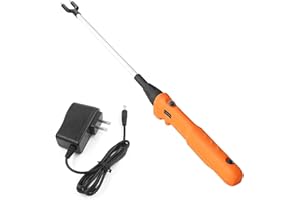 ZYREHAW Elektroschocker Viehtreiber Wiederaufladbare, Elektroschoker, Elektroschocker Selbstverteidigung Taser Elektroschocker Pistole Für Kuh-Schwein-Ziegen 111cm