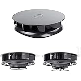 ICC Klein Niedriges Profil Dreh- Dachlüfter für Vans Busse - Schwarz - Wind Driven Rotierend Ventilator