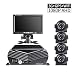 Produktbild 3G + GPS + WIFI bewegliche DVR Ausrüstung für Bus-LKW-Taxi-Sicherheit, GISION 4CH 1080P Fernmonitor 2TB Zyklus, der GPS-Bahn mit 4pcs 2.0MP wasserdichte Kamera, 7 Zoll VGA-Monitor notiert