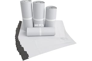 MORE FREE-100 Bolsas para Envíos 50x65CM, Sobres de Embalaje, Envíos de Ropa, Plástico Autoadhesivas (50x65CM 100PCS)