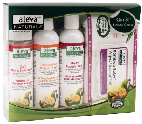Aleva Naturals Newborn Baby Gift Set