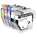 Produktbild Fitwork 4PK (1Set) Kompatible Tintenpatronen passend für Brother LC 3219 XL Verwendet in Brother MFC-J5335DW MFC-J5330DW MFC-J5730DW MFC-J5930DW MFC-J6530DW MFC-J6930DW MFC-J6935DW 4Packs-(1B1C1Y1M)